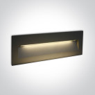 Įleidžiamas sieninis LED šviestuvas 7W 3000K IP65 68068C/AN/W
