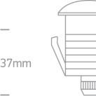 Įžeminis LED šviestuvas 1W 3000K IP67 69042A/AL/W