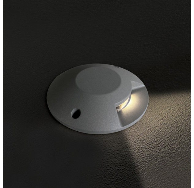 Įleidžiamas sieninis LED šviestuvas 6W 3000K IP67 69058A/G/W