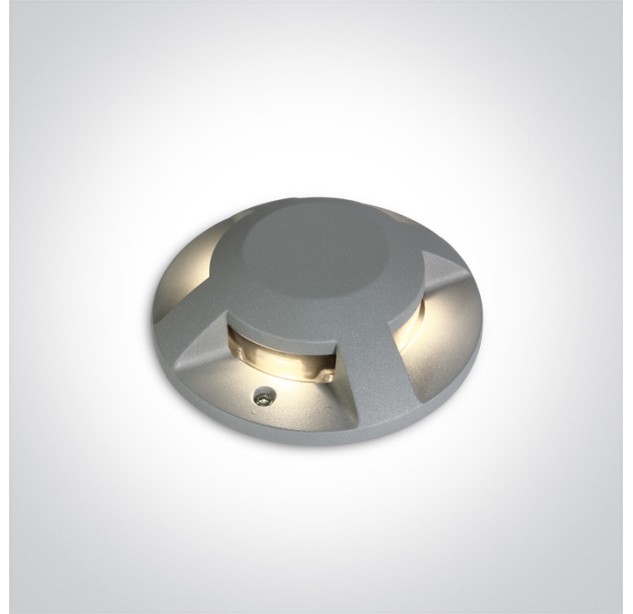 Įleidžiamas sieninis LED šviestuvas 4x3W 3000K IP67 69058C/G/W