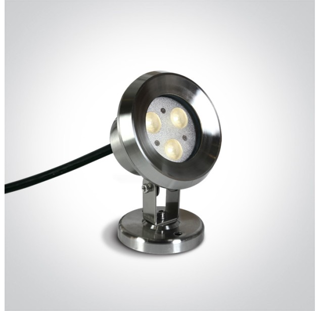 Povandeninis LED šviestuvas 3W 3000K IP68 69064A/W