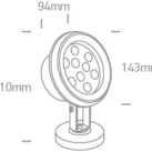 Povandeninis LED šviestuvas 9W 4000K IP68 69064C/C Povandeninis LED šviestuvas 9W 4000K IP68 69064C/C