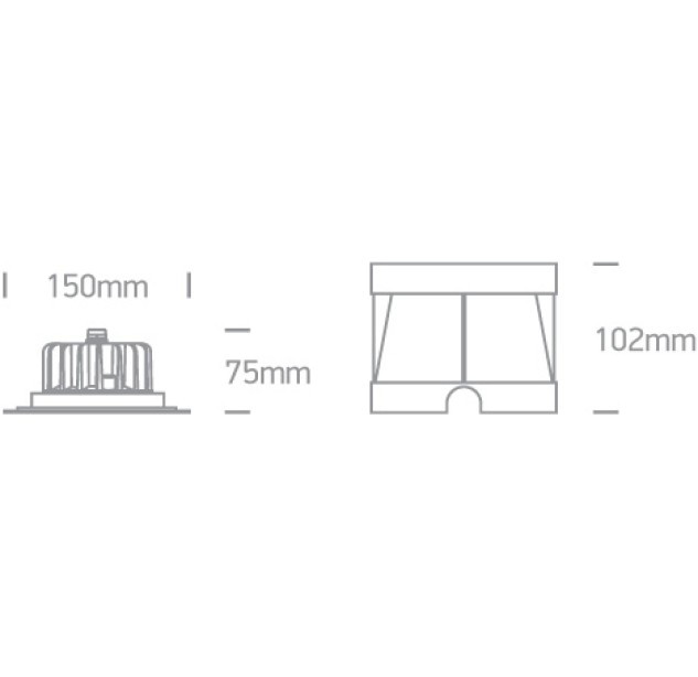 Povandeninis LED šviestuvas 6W 4000K IP68 69066B/C