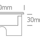 Šviestuvas 3W 3000K IP67 69076A/W Šviestuvas 3W 3000K IP67 69076A/W