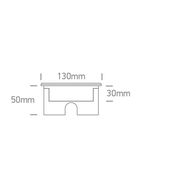 Šviestuvas 6W 3000K IP67 69076B/W Šviestuvas 6W 3000K IP67 69076B/W