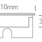 Šviestuvas 18W 3000K IP67 69076D/W Šviestuvas 18W 3000K IP67 69076D/W