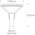 LED prožektorius 75W 4000K IP66 70112/B/C