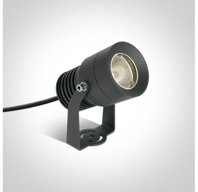 Lauko pastatomas LED šviestuvas 10W 3000K IP65 7046/AN/W