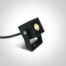 Lauko pastatomas LED šviestuvas 1W 3000K IP65 7052B/AN/W