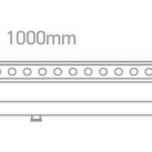 LED prožektorius 24x1,5W RGBK IP66 7055B/RGB