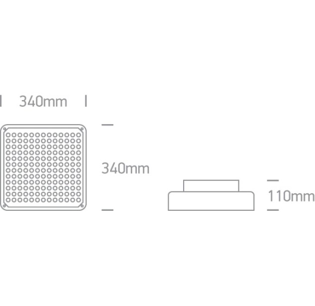 LED prožektorius 120W 4000K IP65 7058R/W/C