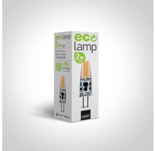 LED lemputė 2W 3000K 7101AL/W