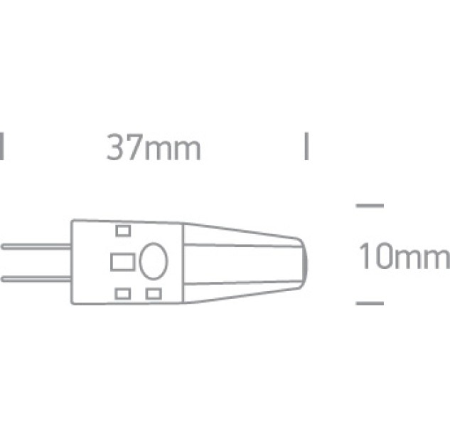 LED lemputė 2W 3000K 7101AL/W