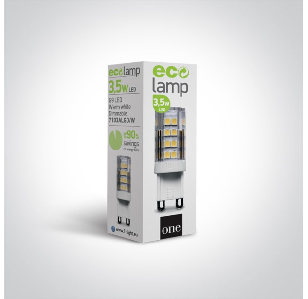 LED lemputė 3,5W 3000K 7103ALGD/W