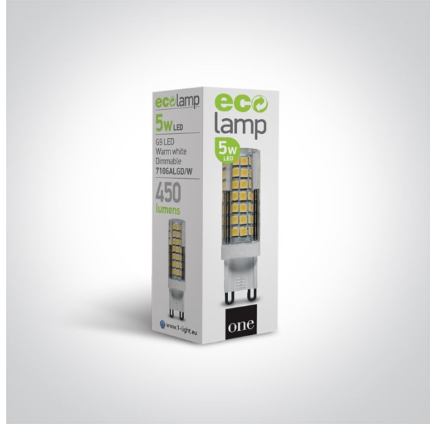 5W 3000K LED bulb 7106ALGD/W