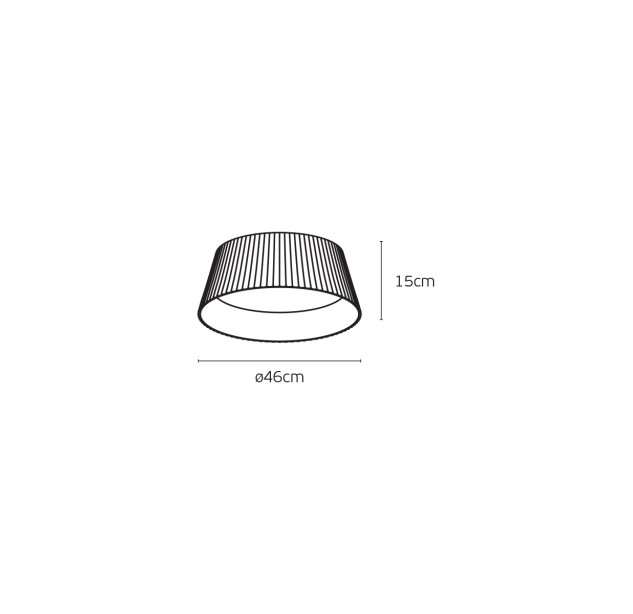 Lubinis šviestuvas AELIA 3000K 30W 71164-001808