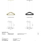 Pakabinamas šviestuvas ARIA 3000K 60W 71164-106776