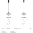 Pakabinamas šviestuvas ARBOR 3000K 12W 71164-128776