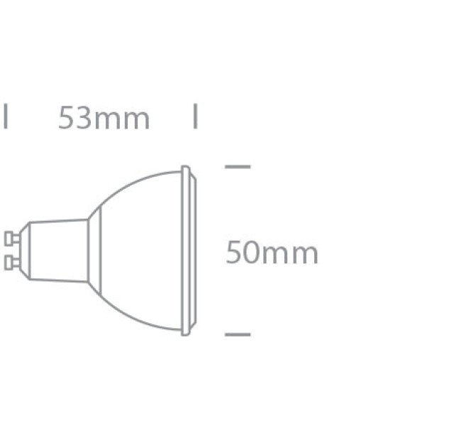 LED lemputė 4W 3000K 7304GE/W