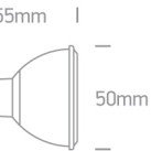 LED lemputė 6W 2700K 7306CG/EW