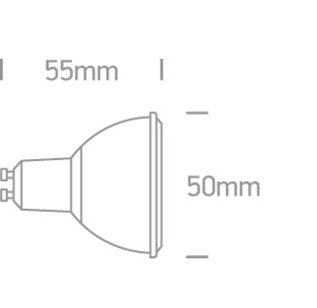 LED lemputė 6W 3000K 7306CG/W LED lemputė 6W 3000K 7306CG/W