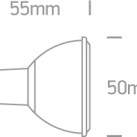 LED lemputė 6W 4000K 7306CGD/C LED lemputė 6W 4000K 7306CGD/C