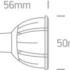LED lemputė 7W 2700K 7306GCD/EW