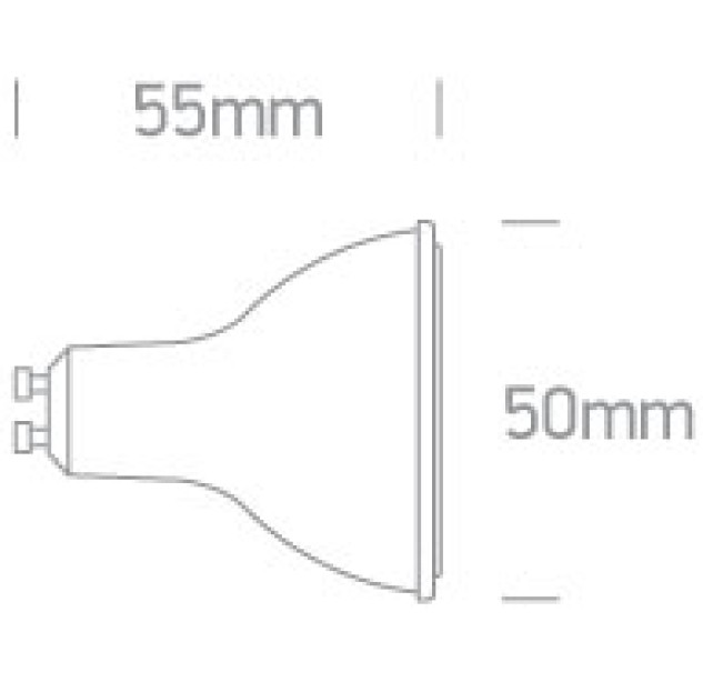 LED lemputė 7W 4000K 7307BG/C LED lemputė 7W 4000K 7307BG/C