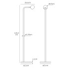 Pastatomas šviestuvas AIRA 5.6W 3000K 75169-004727