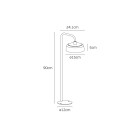 Lauko pastatomas šviestuvas JADE 2700K 8W IP65 75169-159721 Lauko pastatomas šviestuvas JADE 2700K 8W IP65 75169-159721