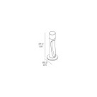 Lauko pastatomas šviestuvas KORN 3000K 6W IP65 75169-376695 Lauko pastatomas šviestuvas KORN 3000K 6W IP65 75169-376695