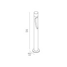 Lauko pastatomas šviestuvas KORN 3000K 6W IP65 75169-378695 Lauko pastatomas šviestuvas KORN 3000K 6W IP65 75169-378695