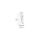 Lauko pastatomas šviestuvas KORN 3000K 6W IP65 75169-384695 Lauko pastatomas šviestuvas KORN 3000K 6W IP65 75169-384695