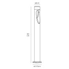 Lauko pastatomas šviestuvas KORN 3000K 6W IP65 75169-389695 Lauko pastatomas šviestuvas KORN 3000K 6W IP65 75169-389695