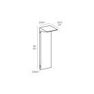 Lauko pastatomas šviestuvas ZEN 3000K 10W IP65 75169-426694