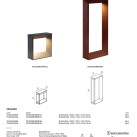 Lauko pastatomas šviestuvas VOID 3000K 8.5W IP65 75169-442694