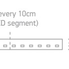 LED profilis 4,8W/mW 4000K 7820V/C LED profilis 4,8W/mW 4000K 7820V/C