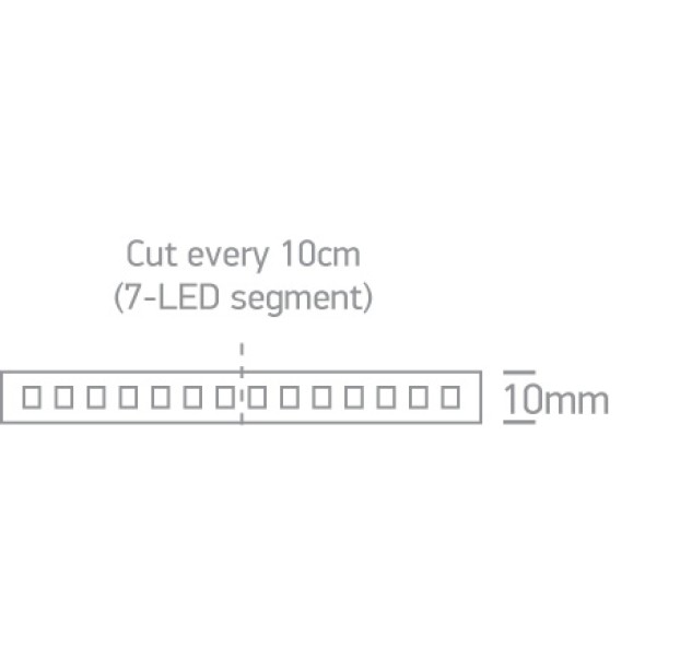 LED profilis 4,8W/mW 4000K IP68 7820W/C LED profilis 4,8W/mW 4000K IP68 7820W/C