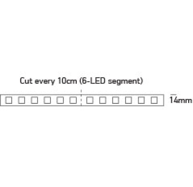 LED profilis 19,2W/mW RGB+3000K IP68 7830W/RGBW LED profilis 19,2W/mW RGB+3000K IP68 7830W/RGBW