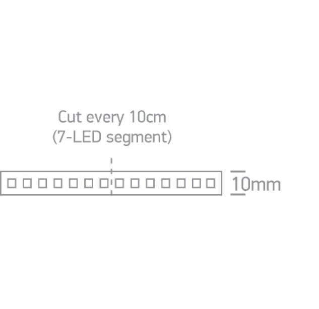 LED profilis 14,4W/mW 3000K 7835C/W LED profilis 14,4W/mW 3000K 7835C/W
