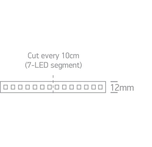LED profilis 14,4W/mW 3000K IP68 7835W/W LED profilis 14,4W/mW 3000K IP68 7835W/W
