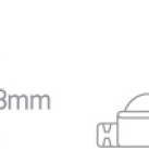 LED profilis 2x0,5W 6000K IP65 7840B/D LED profilis 2x0,5W 6000K IP65 7840B/D