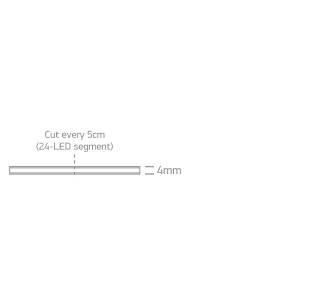 LED profilis 4W/mW 4000K 7843/C LED profilis 4W/mW 4000K 7843/C