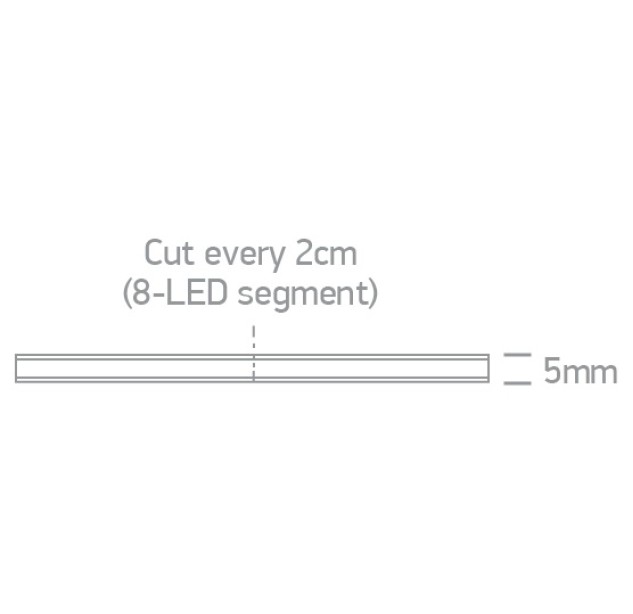 LED profilis 10W/mW 3000K 7843E/W LED profilis 10W/mW 3000K 7843E/W