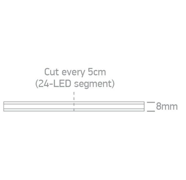 LED profilis 10W/mW 3000K 7844E/W LED profilis 10W/mW 3000K 7844E/W