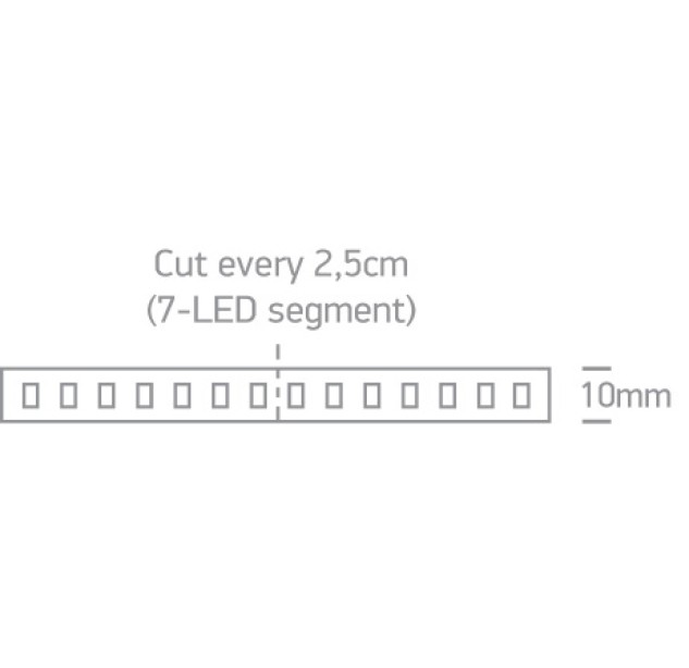 LED profilis 24W/mW 4000K 7845/C LED profilis 24W/mW 4000K 7845/C