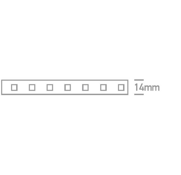 LED profilis 9W/mW 3000K IP65 7860/W