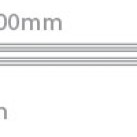 LED profilis 7900/W
