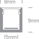 LED profilis 7901/B LED profilis 7901/B