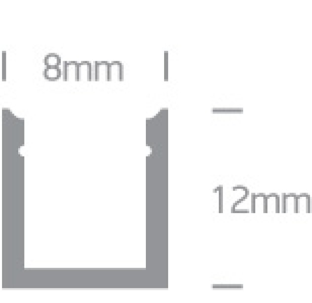 LED profilis 7901A/AL